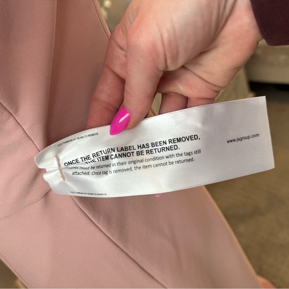 NWT JS Collection Elegant Pink Evening Gown size 6 - Picture 7 of 10